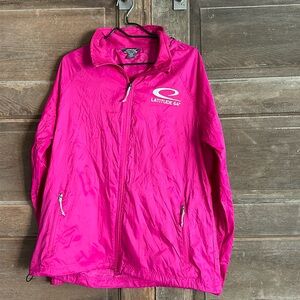 Latitude 64 Windbreaker Pink Women’s Disk Golf‎ Size XXL